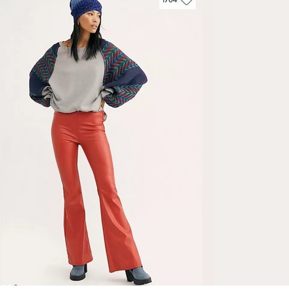 🎉HP🎉Free People Rainbow Dreams Balloon Sleeve Pullover Top - Picture 5 of 8